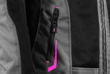 SEVENTY SD-JT68 casacos Moto Verano Sahara Lady Gris/Fucsia