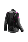 SEVENTY SD-JT68 casacos Moto Verano Sahara Lady Gris/Fucsia