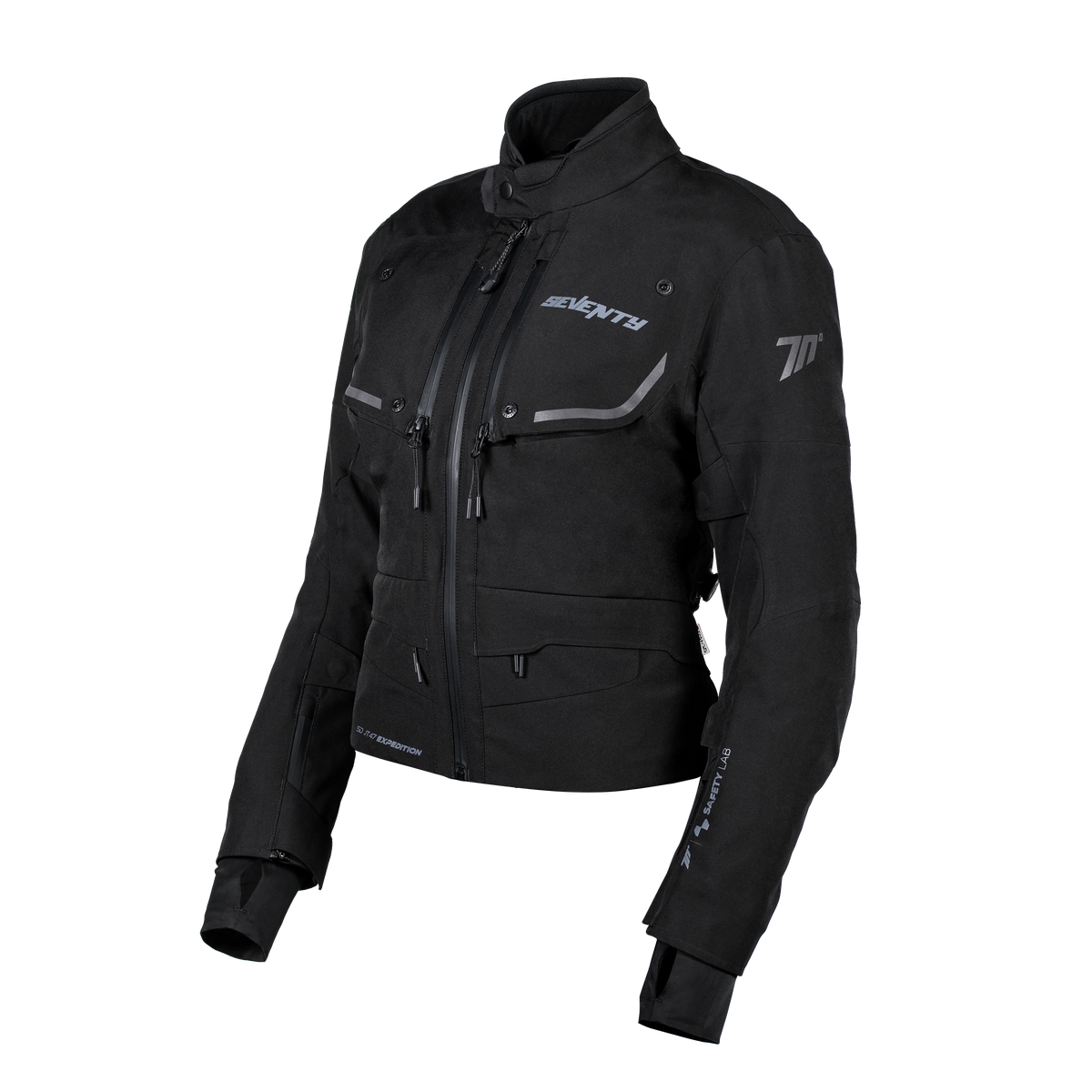 SEVENTY SD-JT47 EXPEDITION Women's Motorcycle Black Jackets