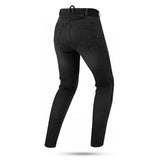 SHIMA METRO Women's Motorcycle Jeans Pants Black