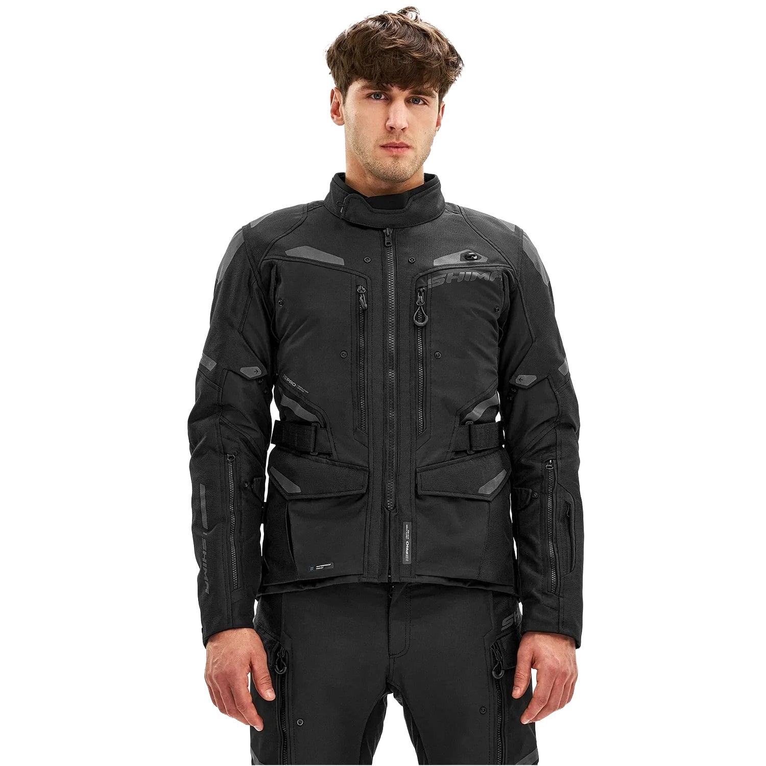 SHIMA DUNE CHAQUETA TEXTIL DE MOTOCICLETA HOMBRE NEGRO – 3 – Maximomoto PT