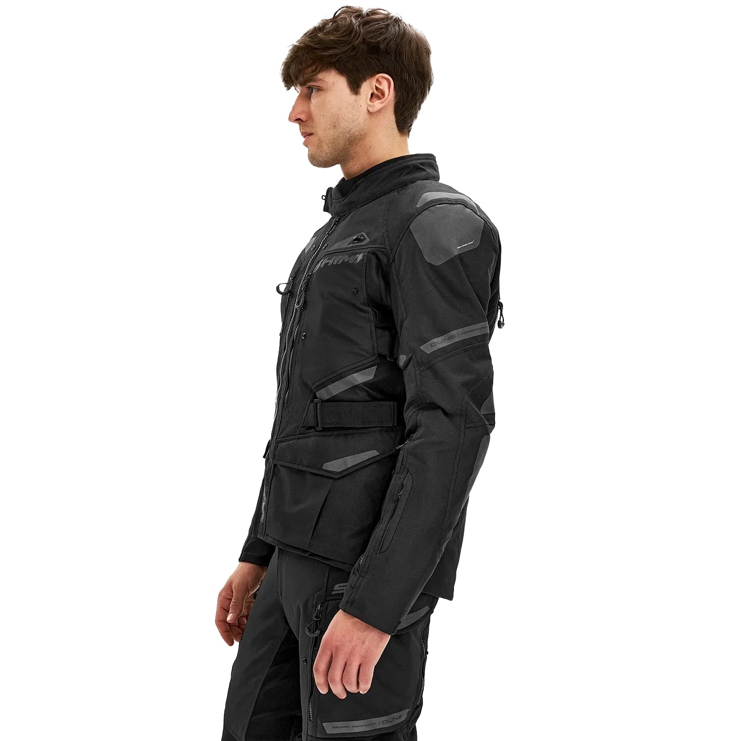 SHIMA DUNE CHAQUETA TEXTIL DE MOTOCICLETA HOMBRE NEGRO – 6 – Maximomoto PT