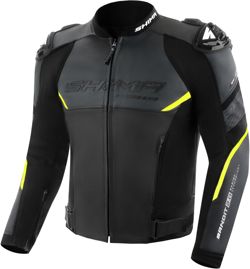 SHIMA BANDIT 2.0 Homem Motociclista Couro Casaco