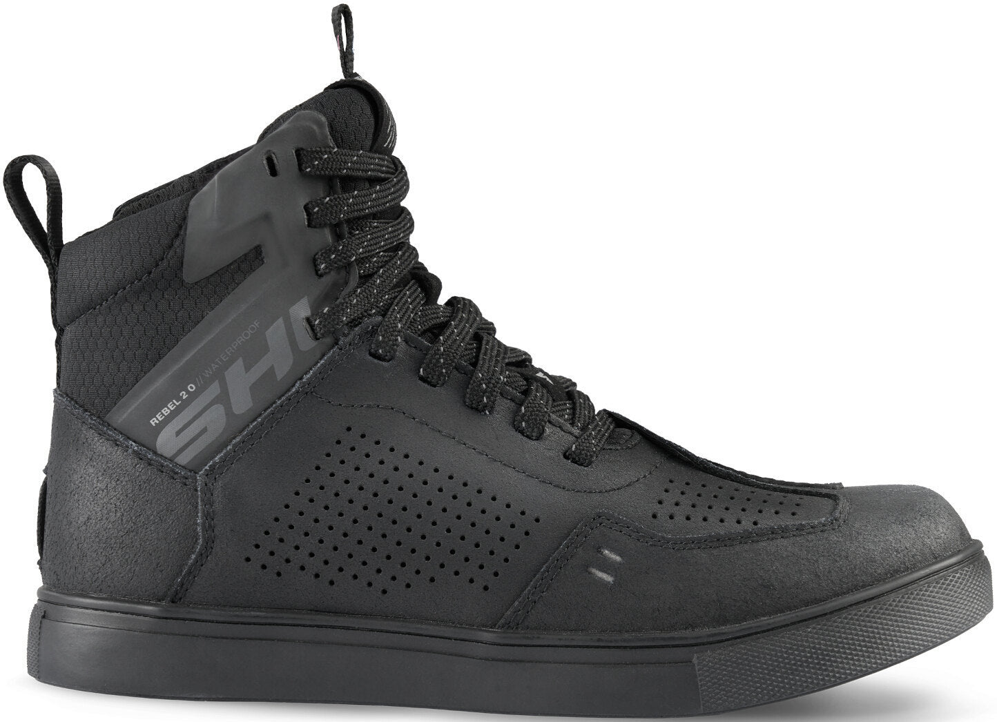 SHIMA REBEL 2.0 WP HOMEM MOTOCICLETA BOTAS PRETAS