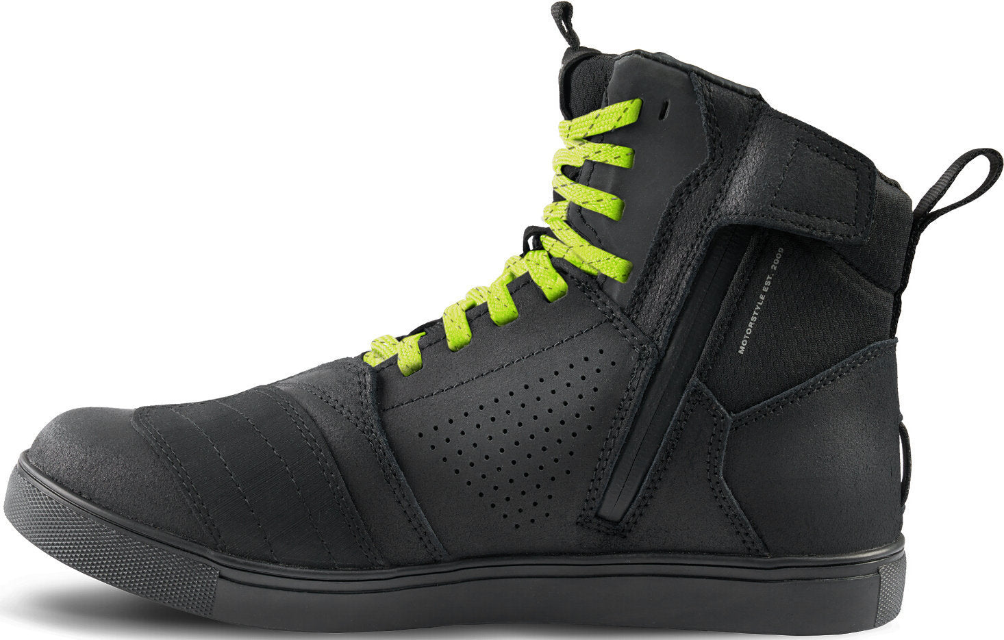 SHIMA REBEL 2.0 WP HOMEM MOTOCICLETA BOTAS PRETAS