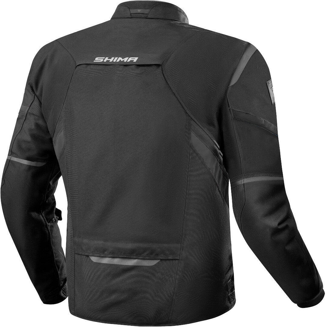 Shima Rush 2.0 Hombre Impermiable Chaqueta  Negra - SECURTEX MOTOR S.L (t/a MaximoMoto)