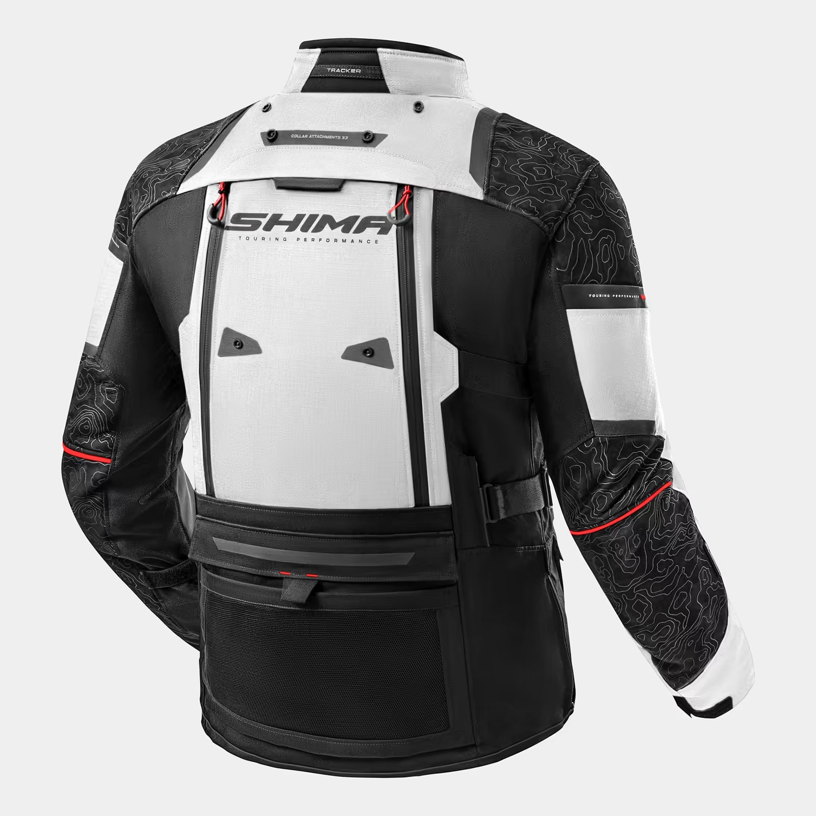 SHIMA TRACKER HOMBRE DE MOTO DE TURISMO CHAQUETA GRIS – 2 – Maximomoto PT