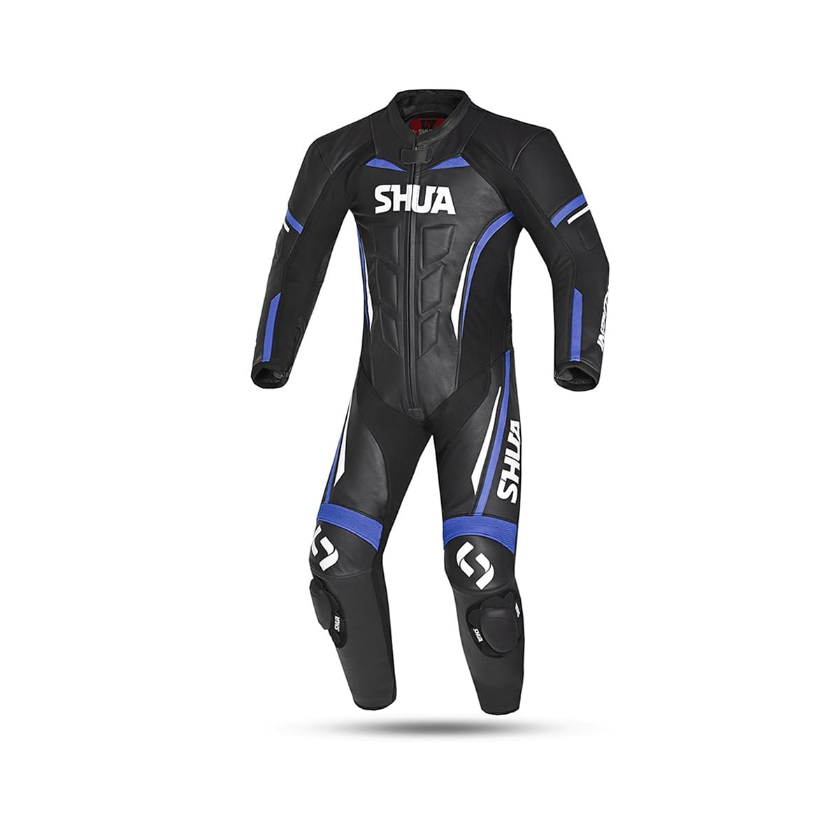 SHUA MONO 1 PC INFINITY Moto Homem Fatos Preto Azul