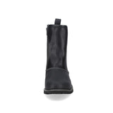 SHUA CITY WP Botas De Moto Couro Homem Marrom