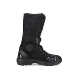 SHUA DISCOVERY Moto Couro Longo Botas Preto