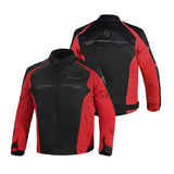 SHUA IMMORTAL Casacos De Moto Homem Textil Preto Vermelho