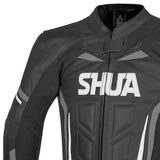 SHUA INFINITY BLACK LEATHER JACKET