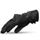 SHUA Proton Moto Luvas Preto Cinza