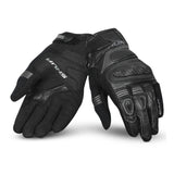 SHUA Proton Moto Luvas Preto Cinza