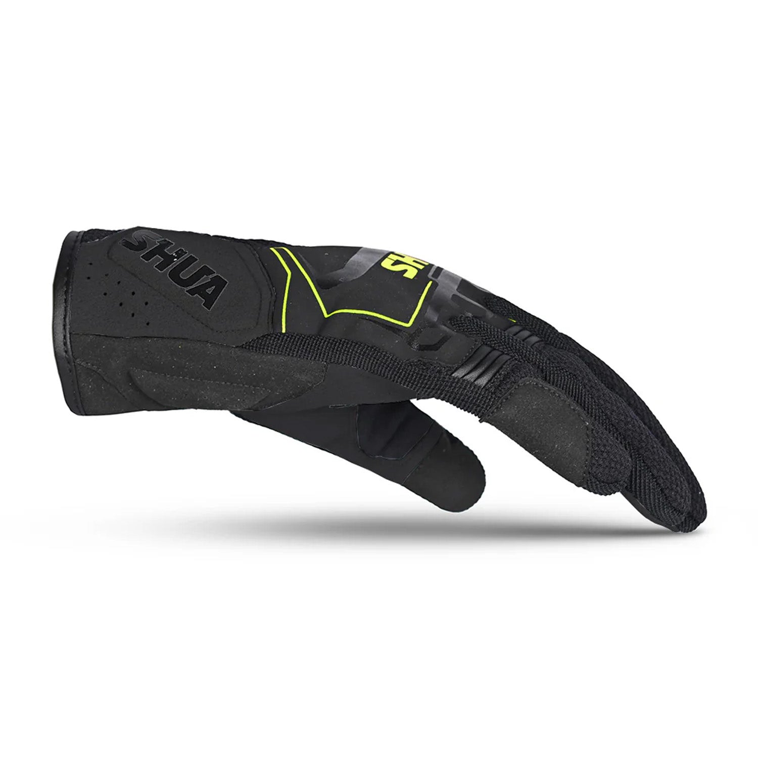 SHUA SEA BREEZE Moto Luvas Preto Amarelas – 4 – Maximomoto PT