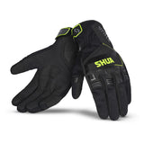 SHUA SEA BREEZE Moto Luvas Preto Amarelas