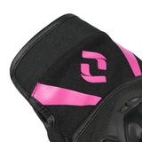 SHUA SHOT Moto Senhora Luvas Preto Rosa