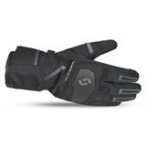 SHUA SNOW SEAL Motorcycle Winter Gloves Black Gray