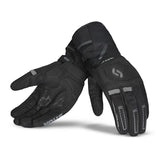 SHUA SNOW SEAL Motorcycle Winter Gloves Black Gray