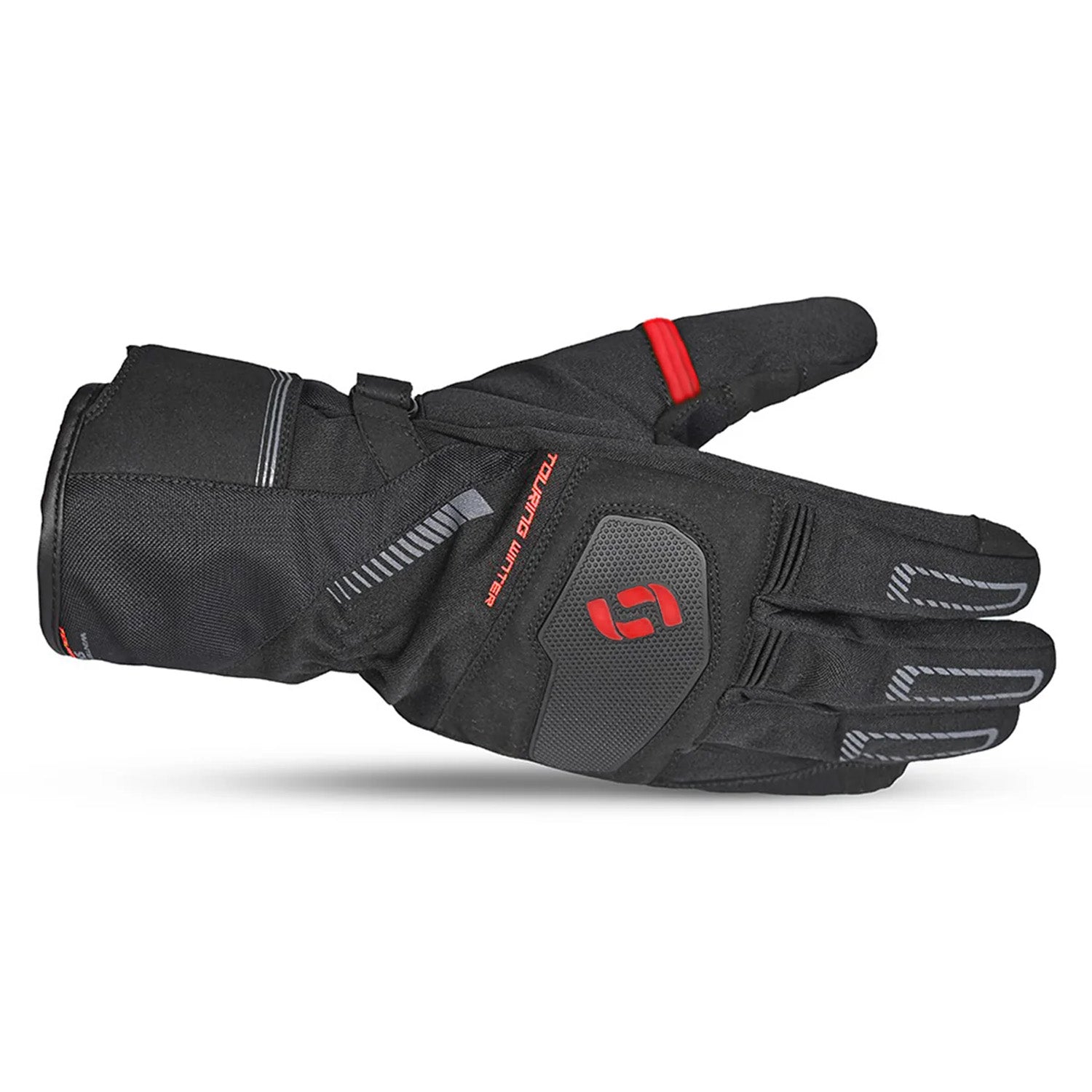 SHUA SNOW SEAL Luvas De Moto Inverno Preto Vermelho – 2 – Maximomoto PT