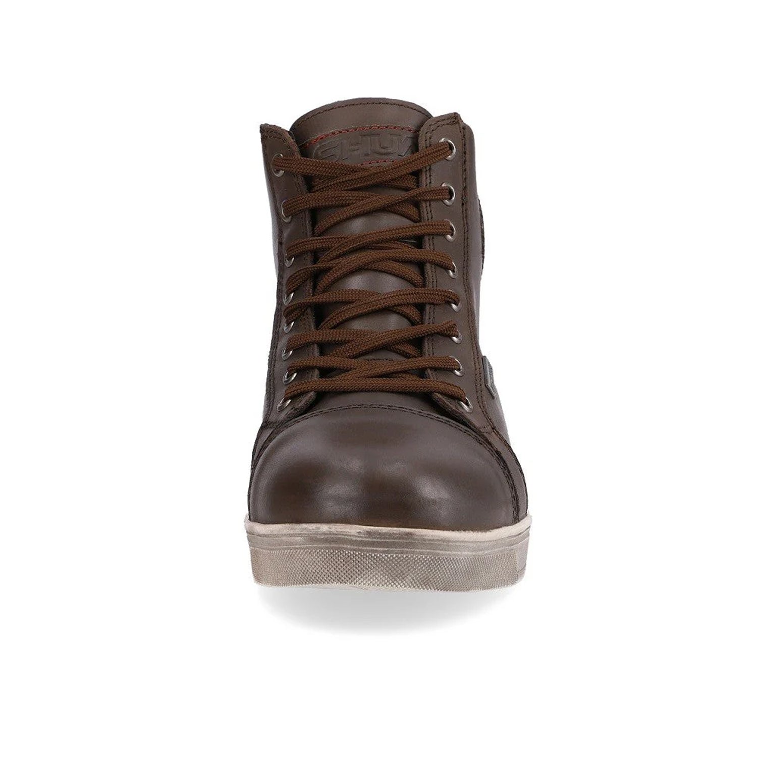 SHUA STREET WP Botas De Moto Couro Homem Marrom – 9 – Maximomoto PT
