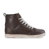 SHUA STREET WP Botas De Moto Couro Homem Marrom