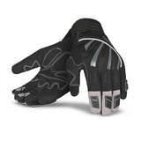 SHUA SWISPO ESTILO Luvas De Moto Textil Preto