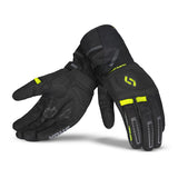 SHUA Snow Seal Motorcycle Winter Gloves Black Yellow