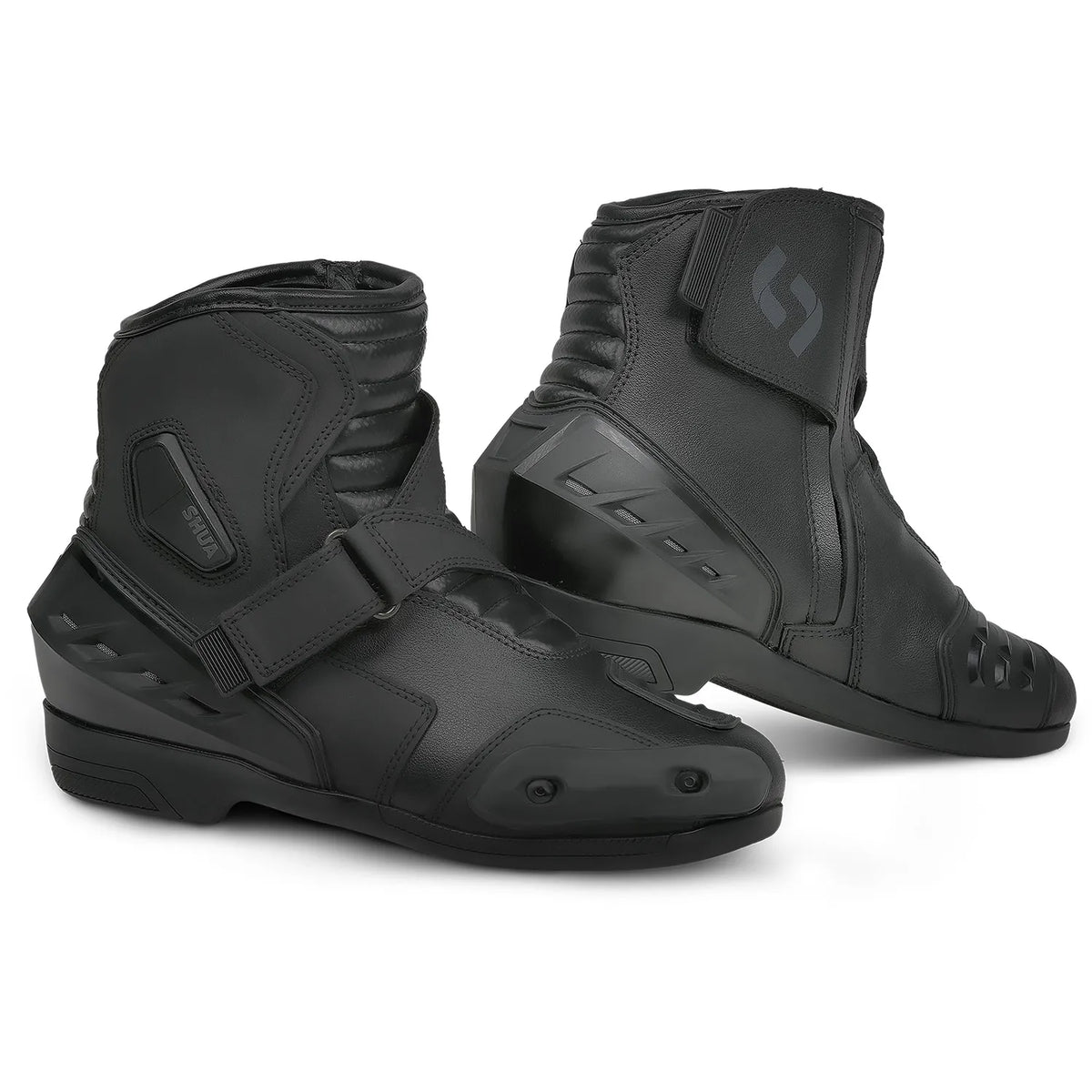 SHUA TRACK Touring Botas De Moto Preto