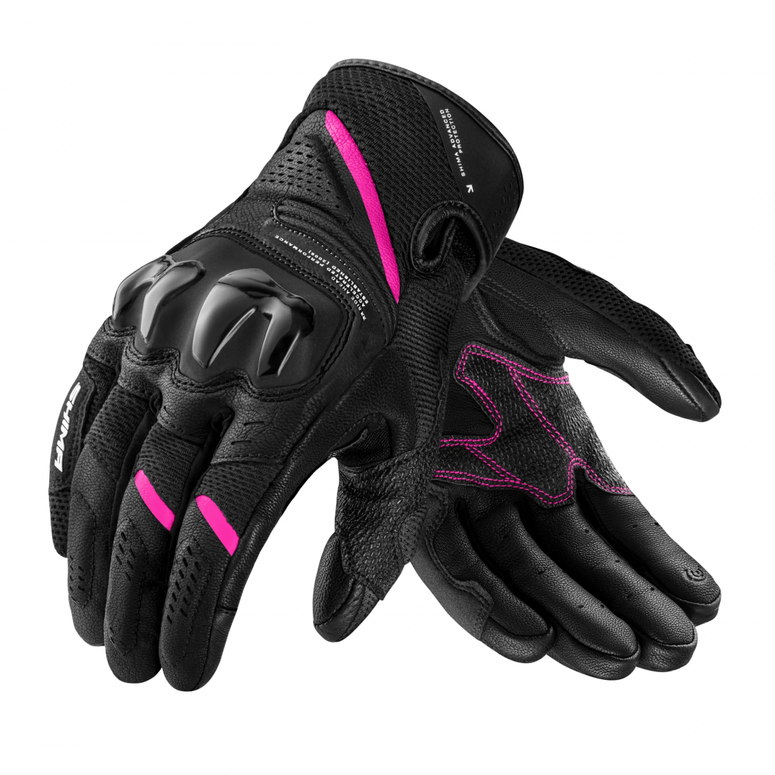 SHIMA SPARK 3.0 GUANTES DE MUJER NEGRO ROSA – 1 – Maximomoto PT