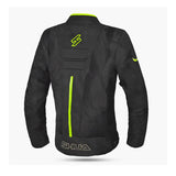 SHUA GRAVITY MESH LITE Moto Senhora Textil Casacos Preto Fluorescente
