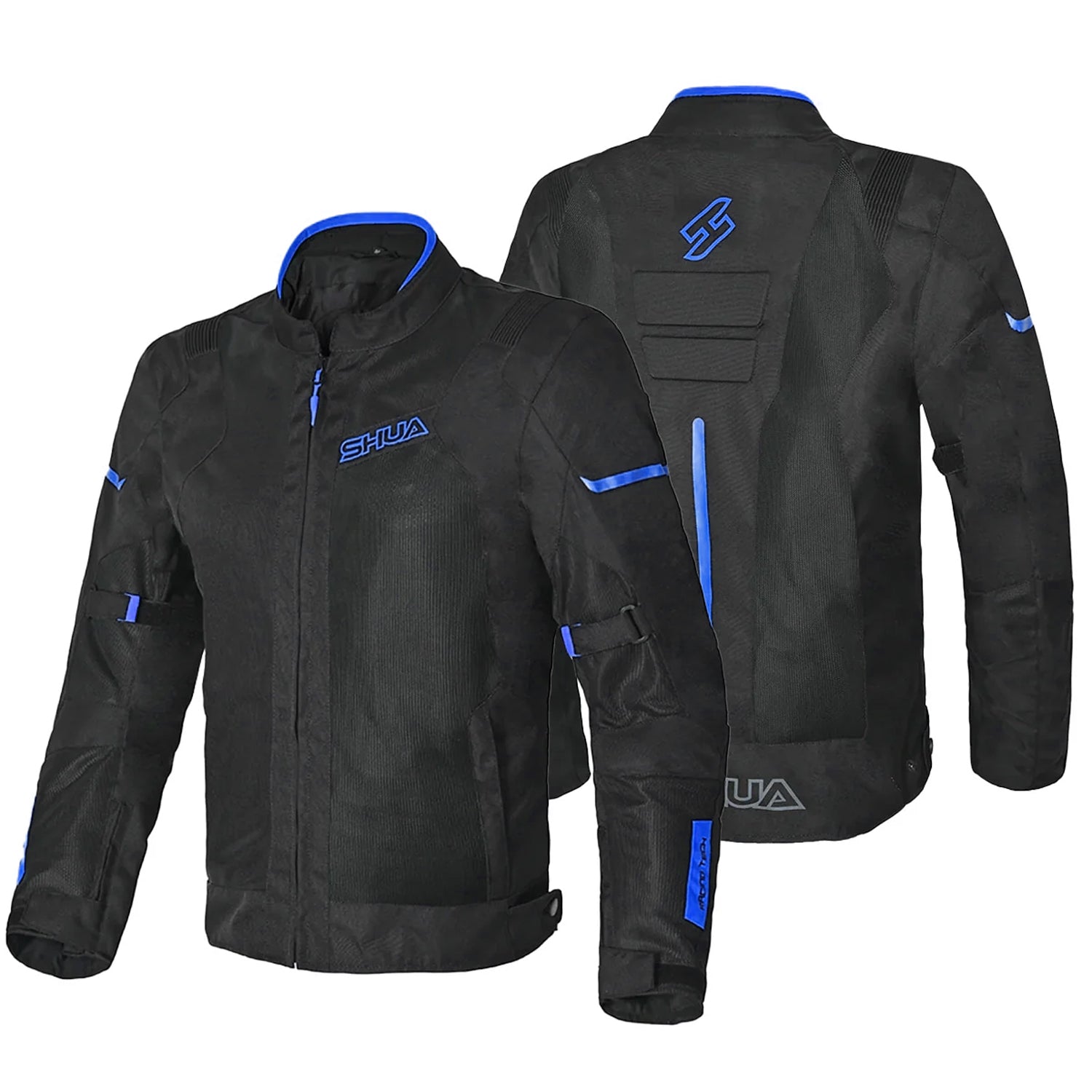 SHUA GRAVITY MESH Lite Moto Homem Casacos Preto Azul Cinzento – 2 – Maximomoto PT
