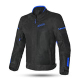 SHUA GRAVITY MESH Lite Moto Homem Casacos Preto Azul Cinzento