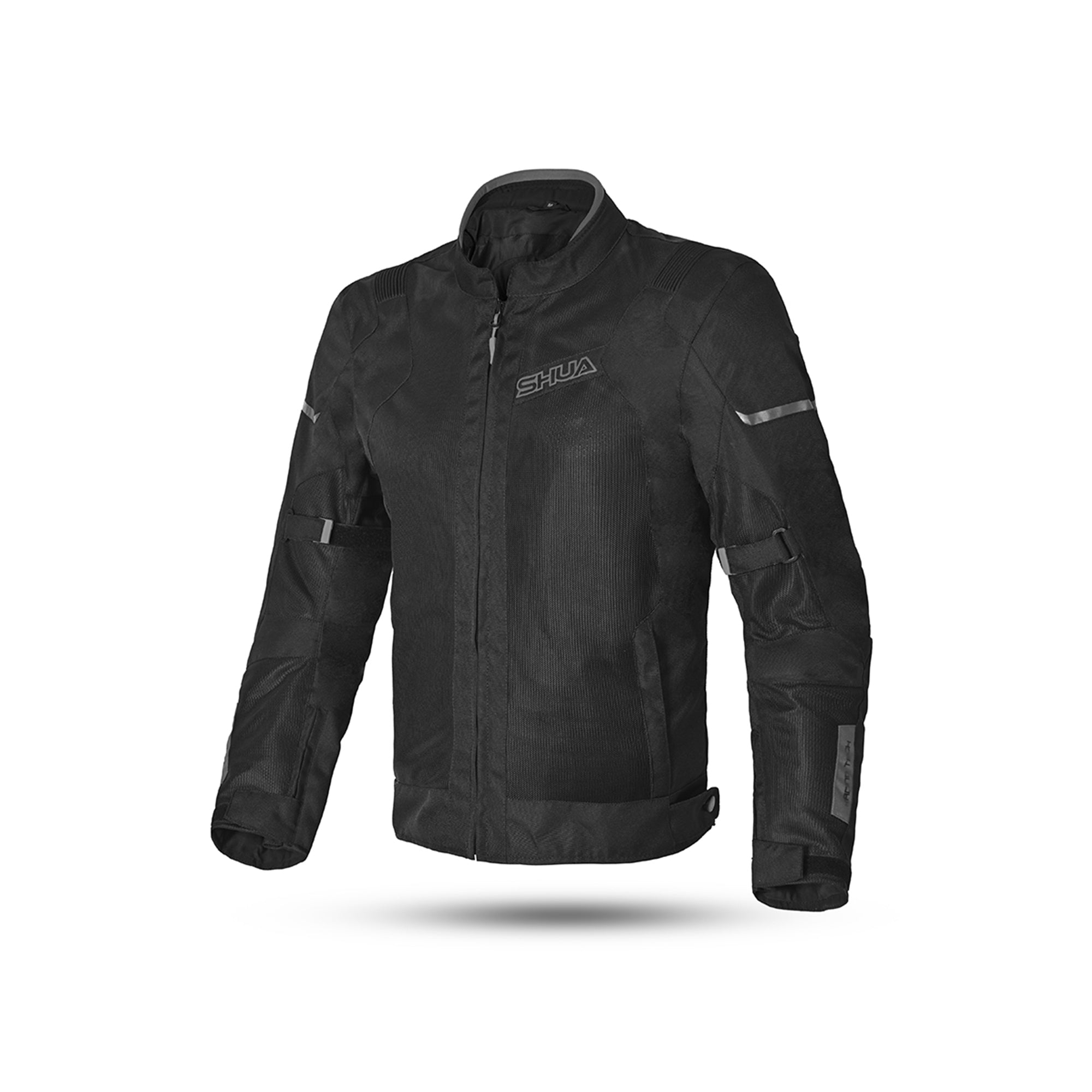 SHUA GRAVITY Men's Motorcycle Textile Jackets Black Gray – 1 – Maximomoto PT