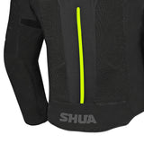 SHUA GRAVITY 2.0 Casacos De Moto Homem Preto Amarillo Fluor