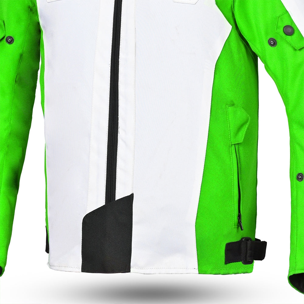 SHUA IMMORTAL Moto Casaco Gelo Verde Preto - Imagem central frontal da Casacos - Imagem central frontal da Casacos