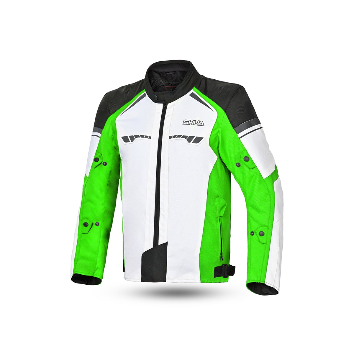 SHUA IMMORTAL Moto Casaco Gelo Verde Preto - Imagem frontal da Casacos 