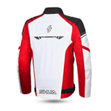 SHUA IMMORTAL Motorcycle Jackets Ice Black Red