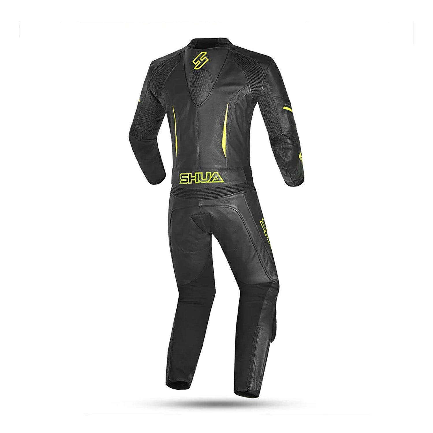 SHUA INFIITY 1 PC Fatos De Moto Homem Preto Fluor Amarillo – 3 – Maximomoto PT