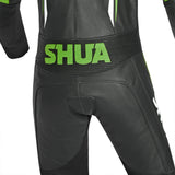 SHUA INFINITY 1 PC Moto Homem Fatos Preto Verde - Imagem inferior do terno