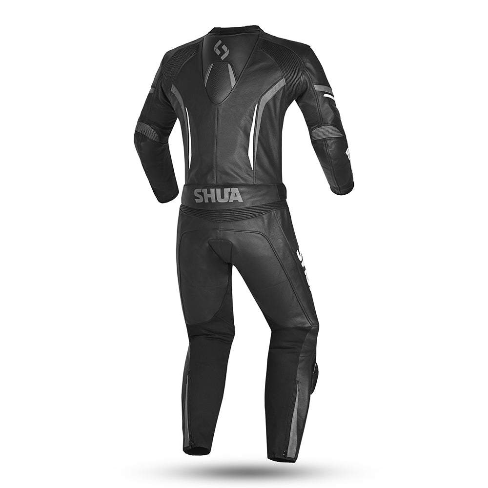 SHUA MONO 2 PC INFINITY Moto Homem Fatos Preto Antracite - Imagem traseira do terno