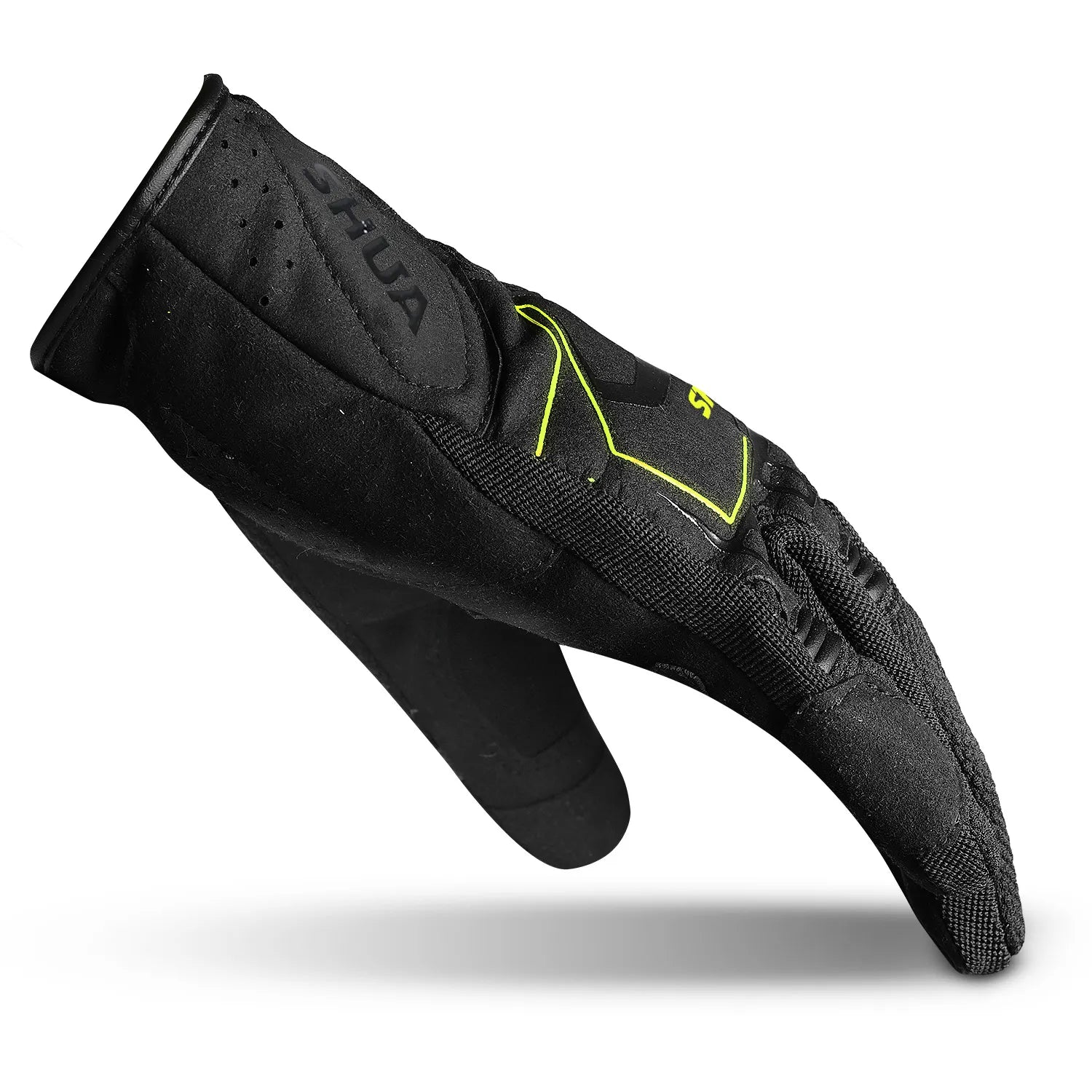SHUA SEA BREEZE Luvas De Moto Preto Amarillo – 3 – Maximomoto PT