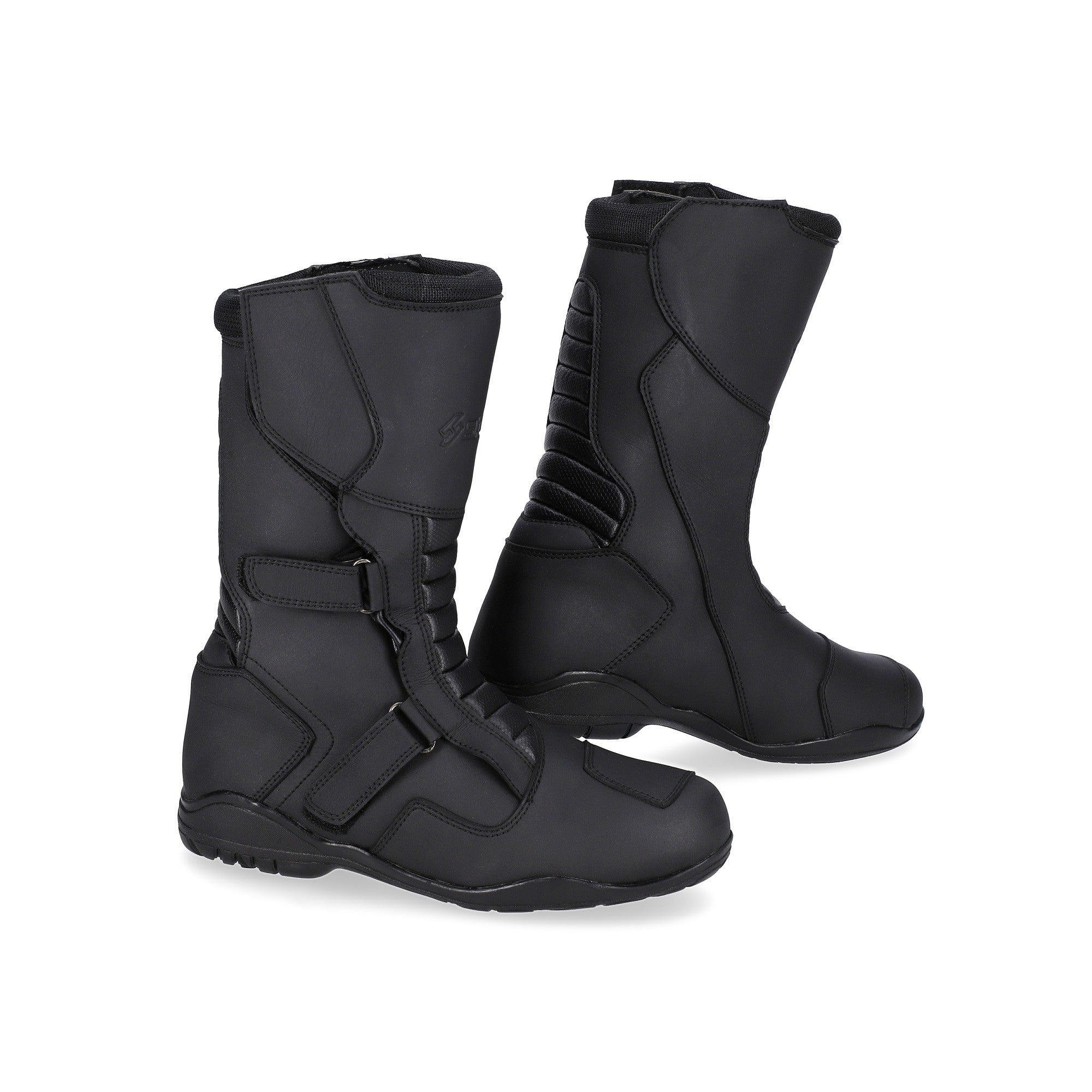 SHUA SHADOW WP Motorcycle Leather Boots Black – 1 – Maximomoto PT