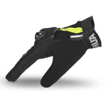 SHUA SHOT Luvas De Moto Homem Curta Textil Preto Laranja