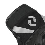 SHUA SHOT Moto Textil Curto Luvas Preto Cinza