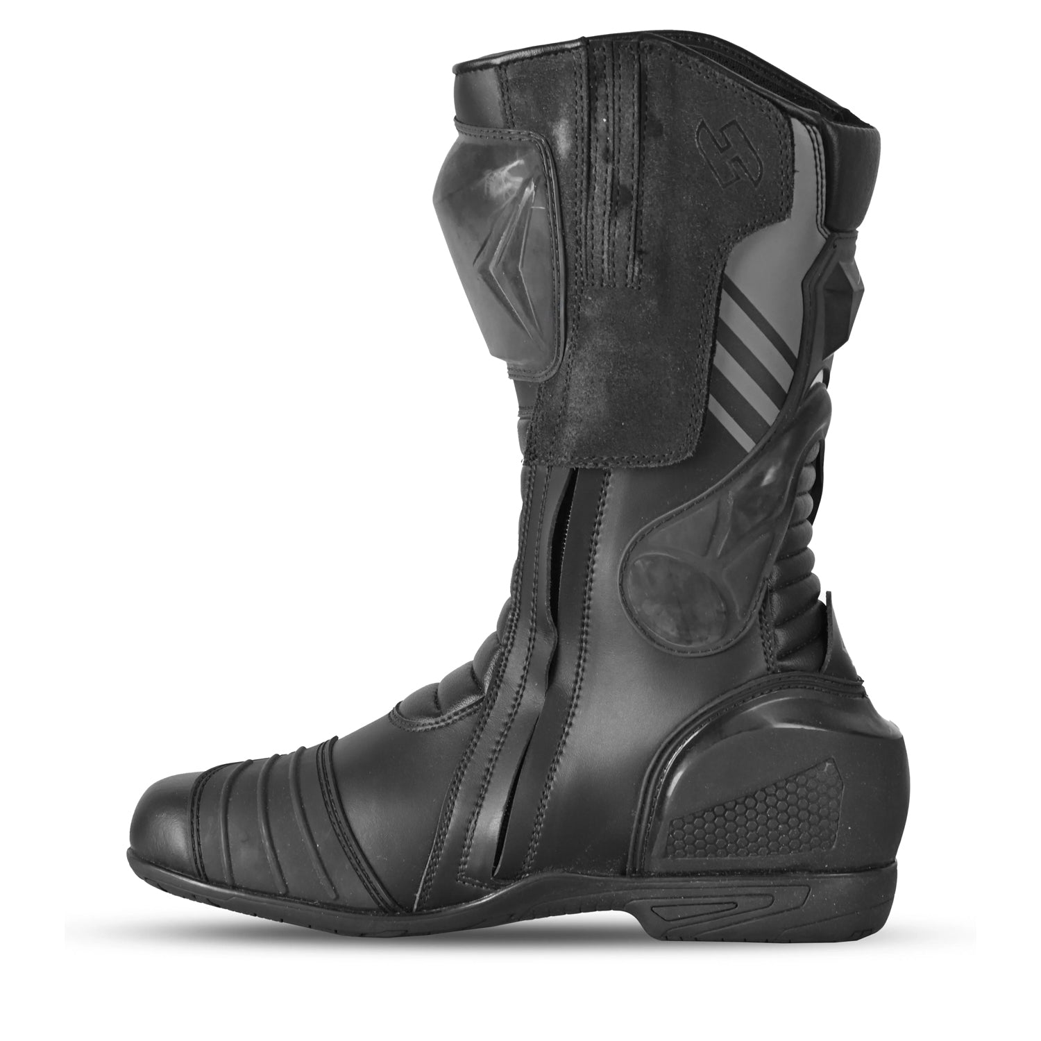 SHUA SUPER TECH Botas De Moto Couro Preto – 2 – Maximomoto PT