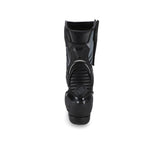 SHUA SUPER TECH Moto Couro Botas Preto Cinza - Imagem do verso de Boots