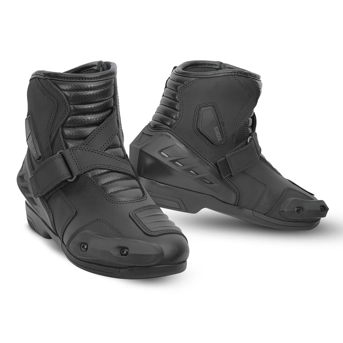SHUA TRACK Touring Botas De Moto Preto