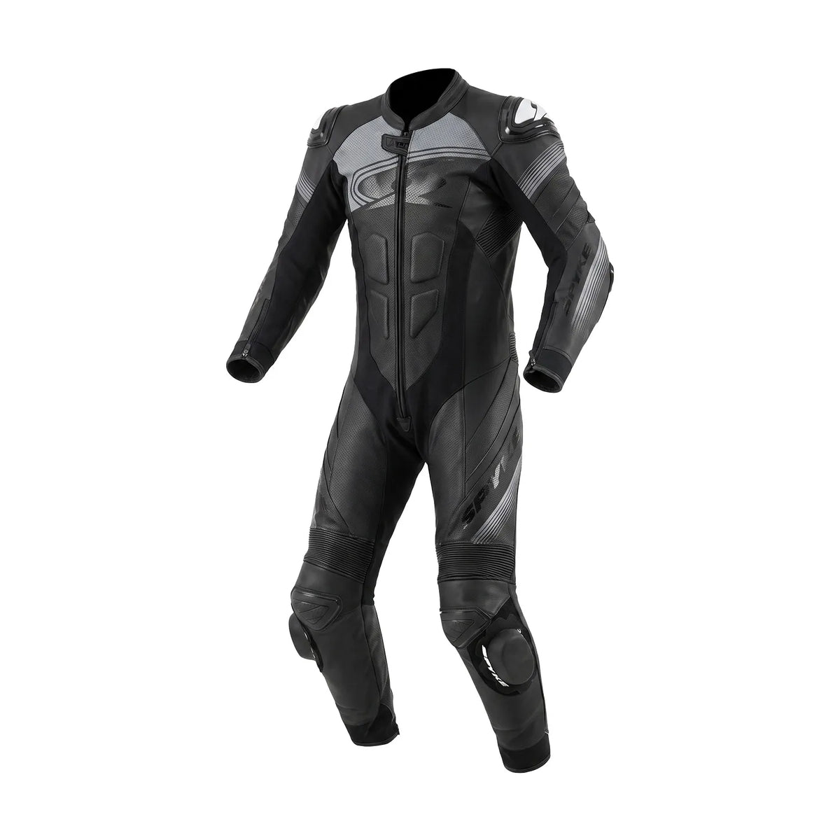 SPYKE ESTORIL 1PC FATOS DE MOTO PRETO ANTHRACITA