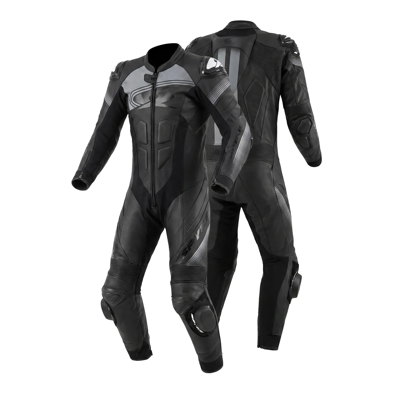SPYKE ESTORIL 1PC FATOS DE MOTO PRETO ANTHRACITA – 2 – Maximomoto PT